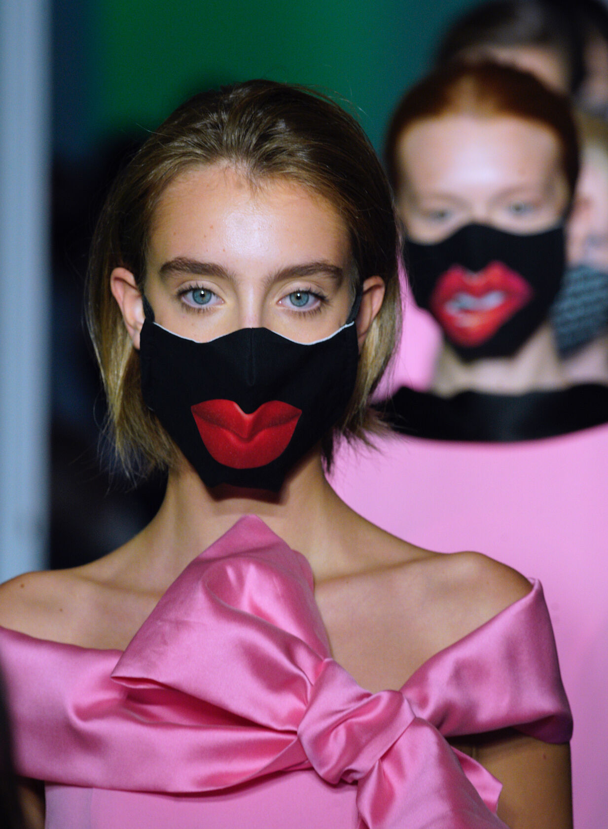 Virus Outbreak Italy Fashion